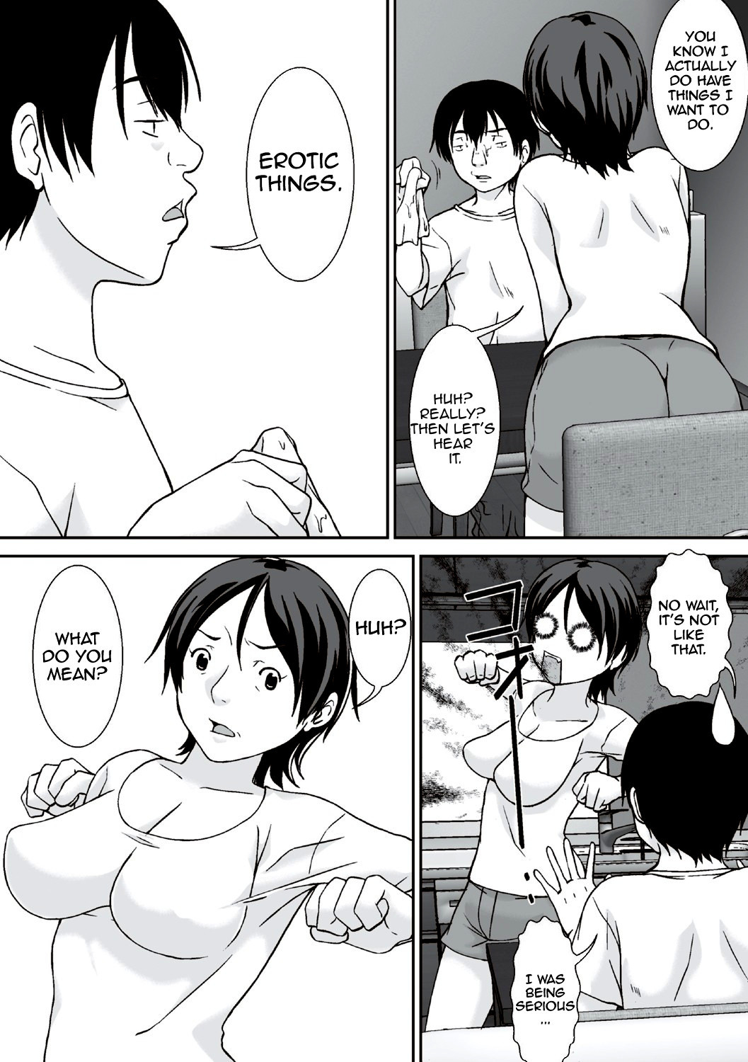 Hentai Manga Comic-Hey! What Are You Doing Making a Pass at Your Mother!-Read-6